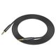 AUX-кабель Hoco UPA19, TRS 3.5 мм, 200 см, чорний, в нейлоновому обплетенні, #6931474759894 Прев'ю 1