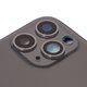 Housing compatible with iPhone 11 Pro, (gray, with SIM card holders, with side buttons, matte space gray) Preview 1