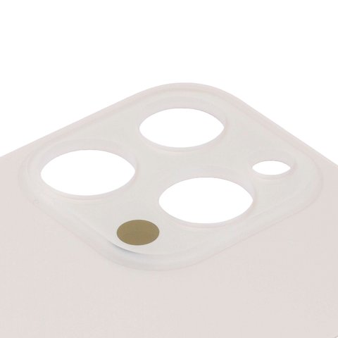 Housing Back Cover compatible with iPhone 14 Pro, (golden, need to remove the camera glass, small hole) Preview 1