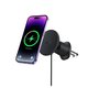 Car Holder Baseus CW01 Magnetic Claw Edition, (black, magnetic, for deflector, with wireless charger, 15 W) #C40141001111-00 Preview 1
