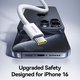 USB кабель Baseus Dynamic 4, 2xUSB тип-C, 100 см, 100 Вт, белый, в нейлоновой оплетке, #P10381400211-00 Превью 3