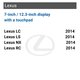 Мультимедийно-навигационная система для Lexus с джойстиком / малым тачпадом на базе Android 9 + CarPlay Превью 2
