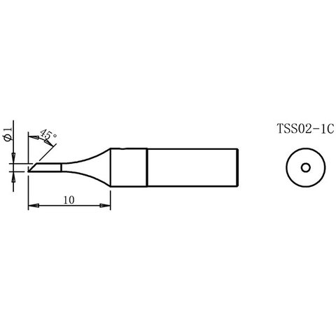 Паяльное жало Quick TSS02-1C Превью 2