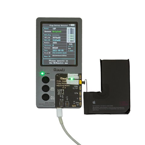 Battery compatible with iPhone 13 Pro, (Li-ion, 3.87 V, 3095 mAh, Original (PRC), original IC) #A2656 Preview 1