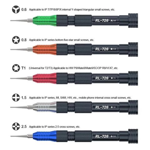 Destornillador Tri-Wing RELIFE RL-726 3D/Y0.6, Tri-Point Vista previa  1
