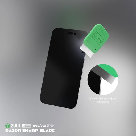 Cuchilla para retirar el pegante 2UUL DA96, 3 pz., тверді Vista previa  2