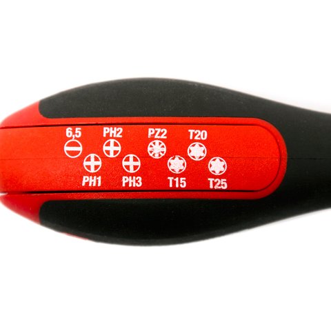 Отвертка Wiha 3809-0101 с набором бит Превью 3