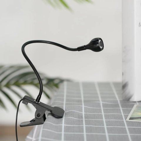 Ультрафіолетова лампа AD-016, на гнучкій нозі із затискачем Прев'ю 4