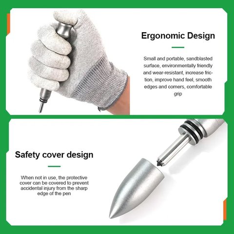 Ручка для розбивання скла задньої кришки RELIFE RL-066B Прев'ю 5