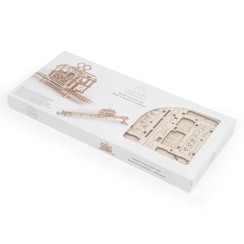 Механічний 3D-пазл UGEARS Трамвайчик Прев'ю 9