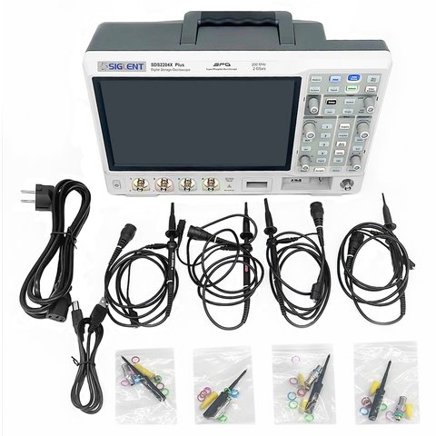 Цифровий осцилограф SIGLENT SDS2204X Plus Прев'ю 1