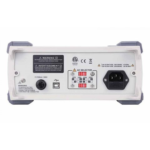 Настільний цифровий мультиметр UNI-T UT8803E Прев'ю 2