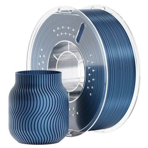 Філамент для 3D-принтера ELEGOO PLA Metal Blue, 1 кг Прев'ю 1