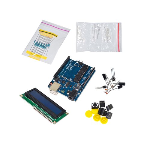 Стартовий набір Arduino Starter Kit RFID на базі UNO R3 + посібник користувача Прев'ю 1