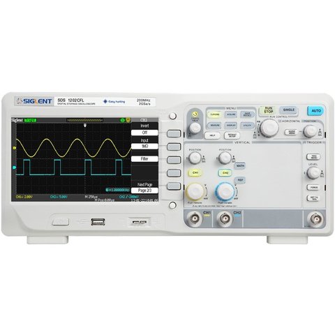 Digital Oscilloscope SIGLENT SDS1202CFL Preview 1